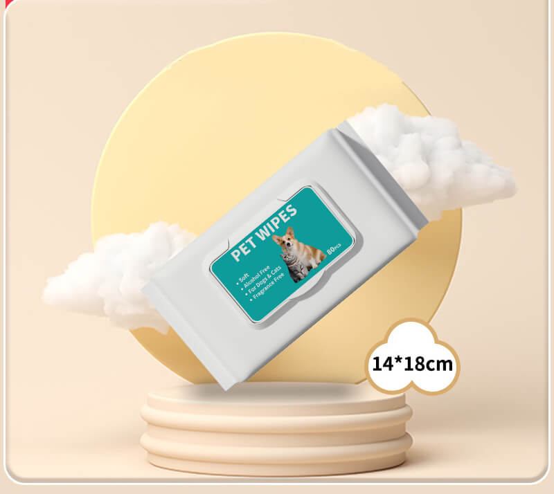 Pet Wipes for Dogs Cats Natural HOTS-PW003-59