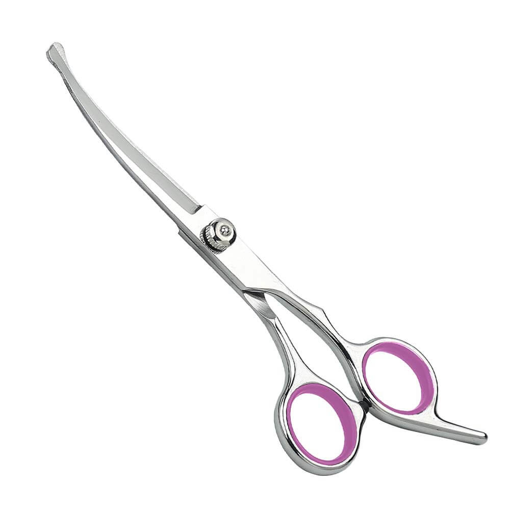 Pet Hair Upward-curving pet scissors HOTS-PS007-78