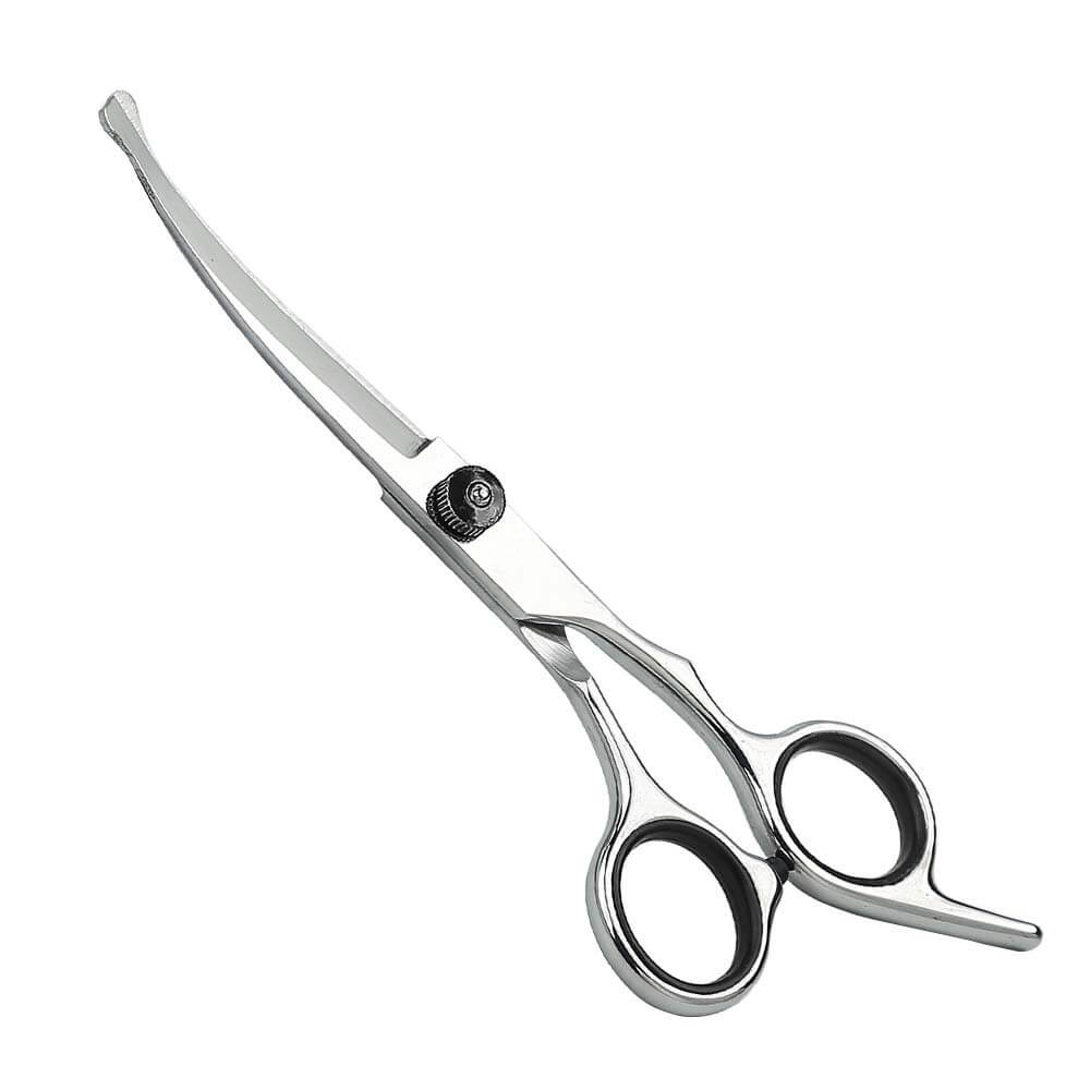 Pet Hair Upward-curving pet scissors HOTS-PS007-80