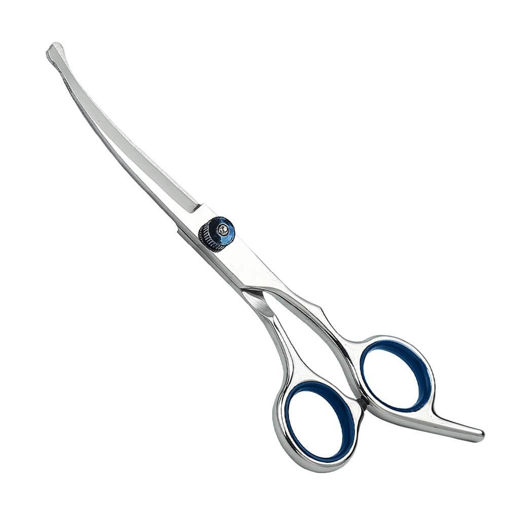 Pet Hair Upward-curving pet scissors HOTS-PS007-83