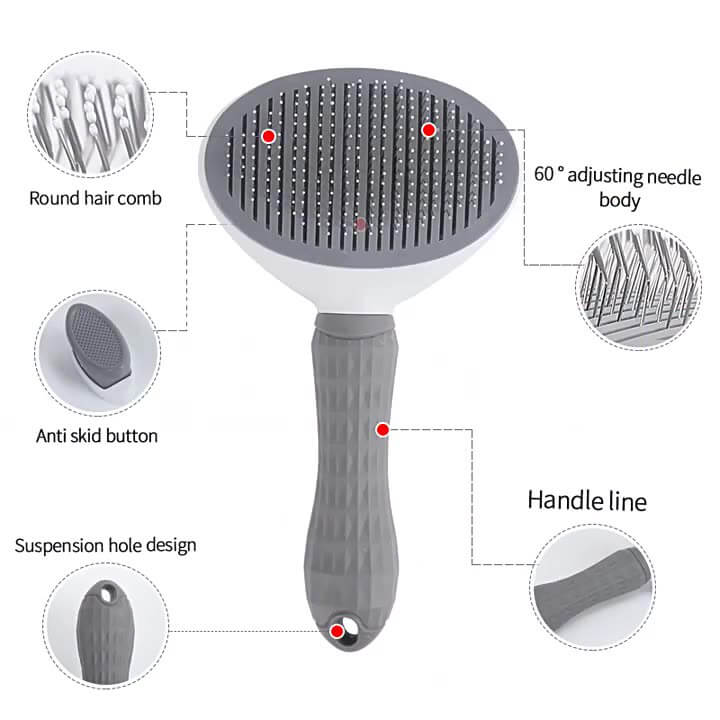 Pet Grooming Brush HOTS-PB002-108