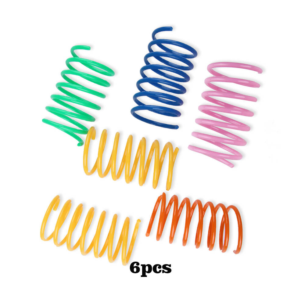 Cat Kittens Toys Plastic Coil HOTS-PTA009-131