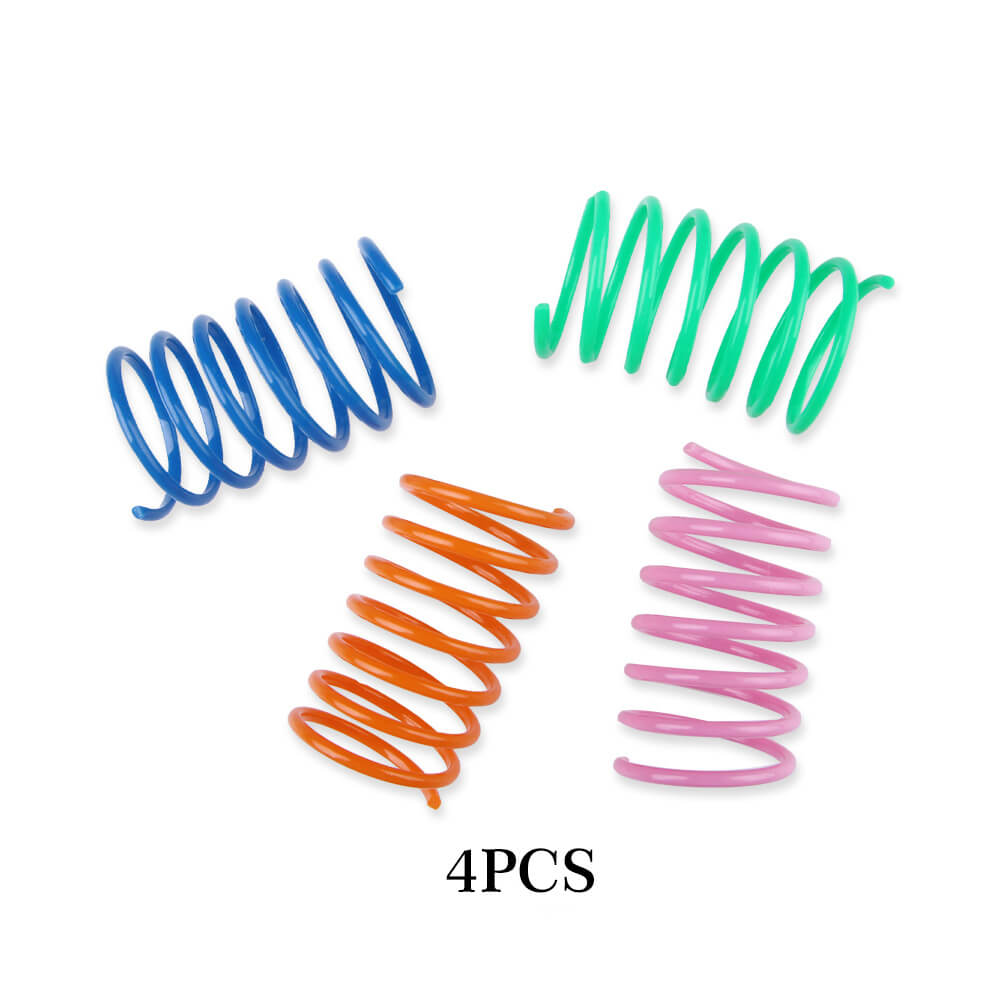 Cat Kittens Toys Plastic Coil HOTS-PTA009-136