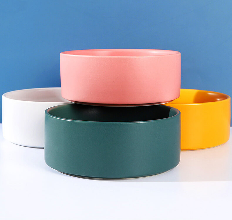 Ceramic Dog Feeder Pet Cat Food HOTS-PLC003-169
