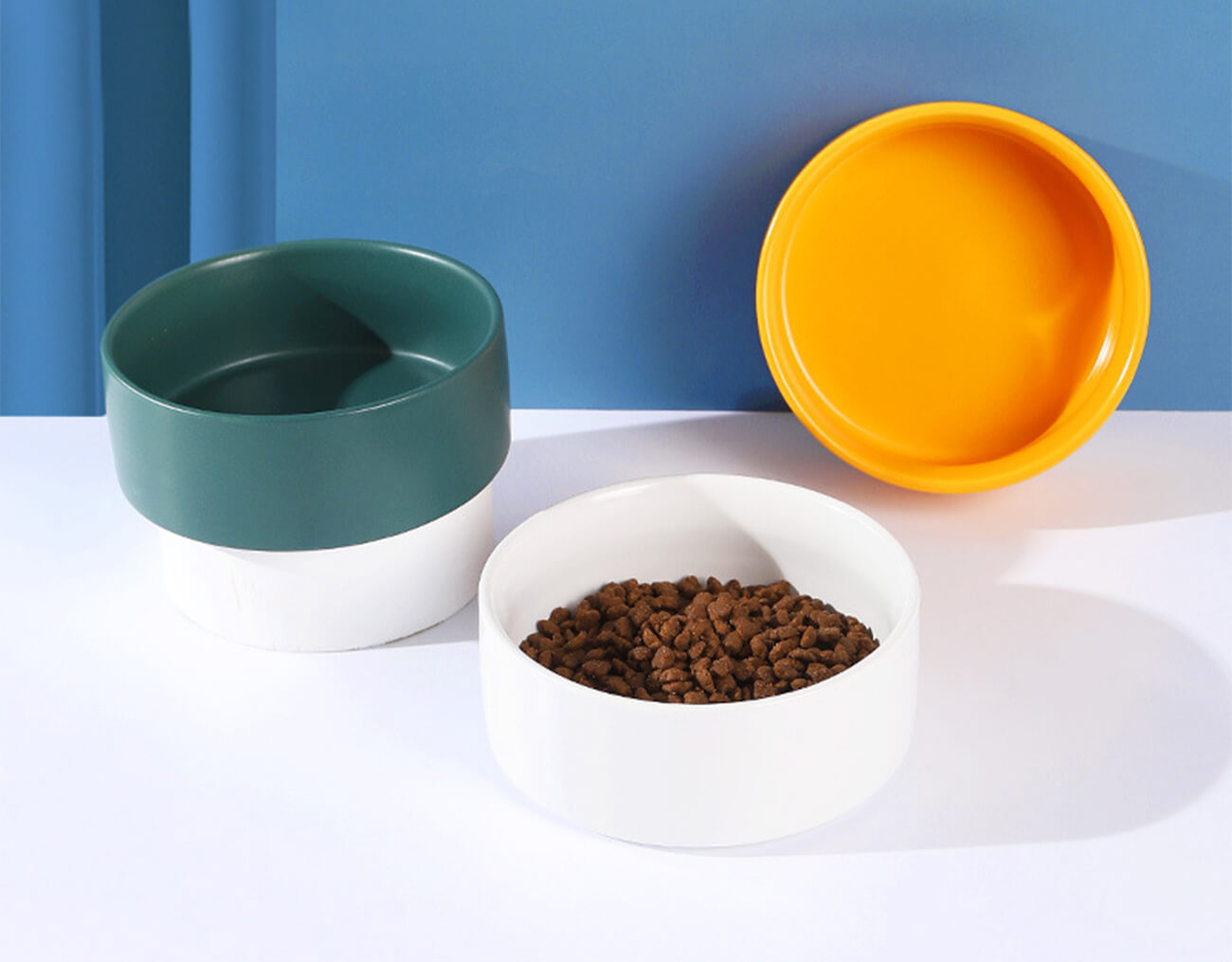 Ceramic Dog Feeder Pet Cat Food HOTS-PLC003-171