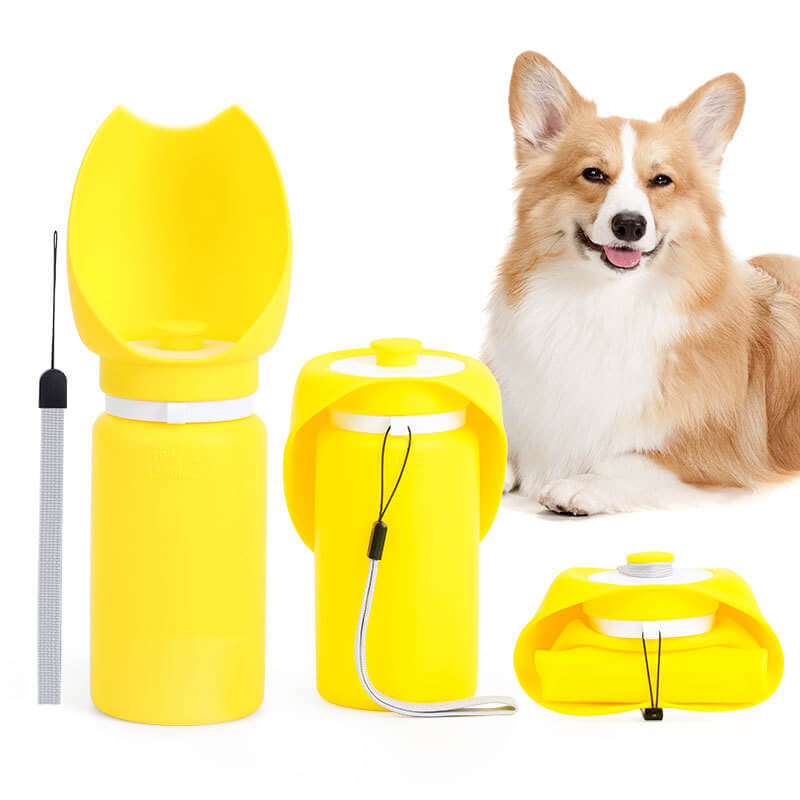 Foldable pet water cup HOTS-PWF001-195