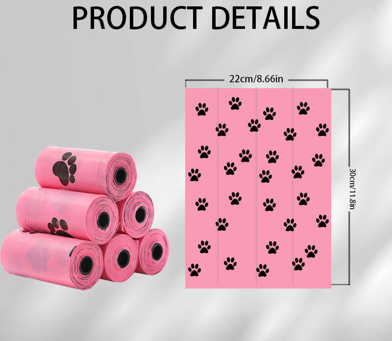 EPA biodegradable pet waste bags HOTS-PWB002-231