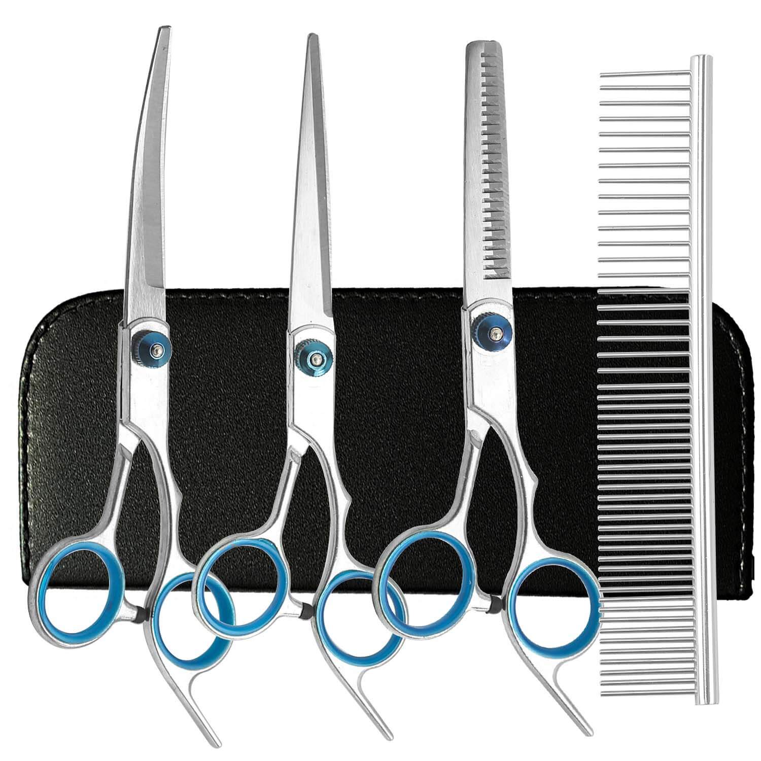 Pet Grooming Scissors Kit HOTS-SPK001-245