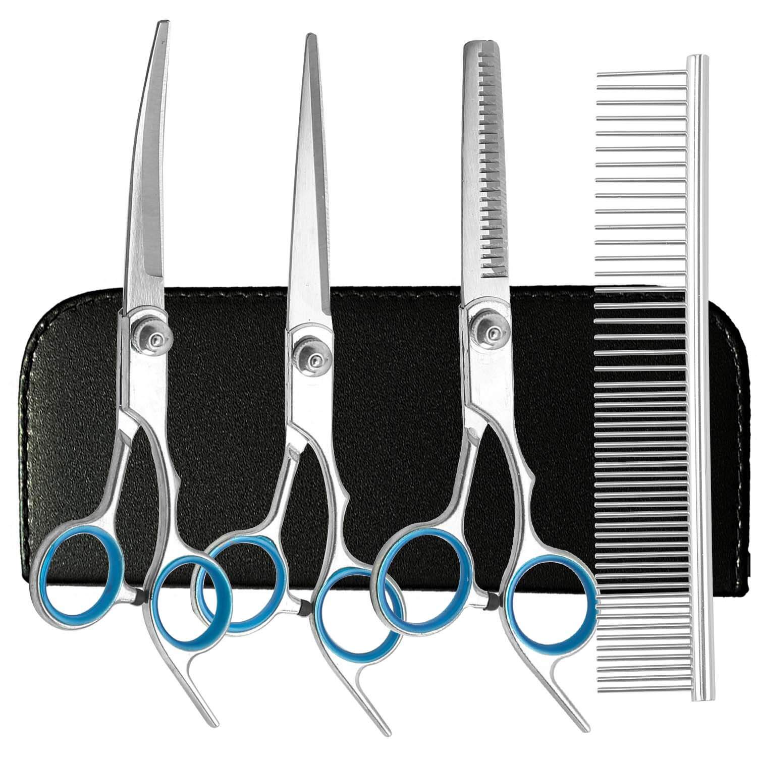 Pet Grooming Scissors Kit HOTS-SPK001-247